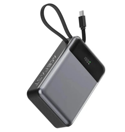 ACEFAST M21 PD 65W 20000mAh Power Bank with Built-In Type-C Cable