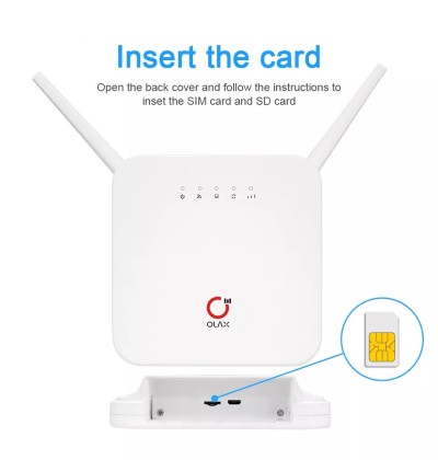 OLAX AX6 Pro 4G LTE Rechargeable WiFi Router