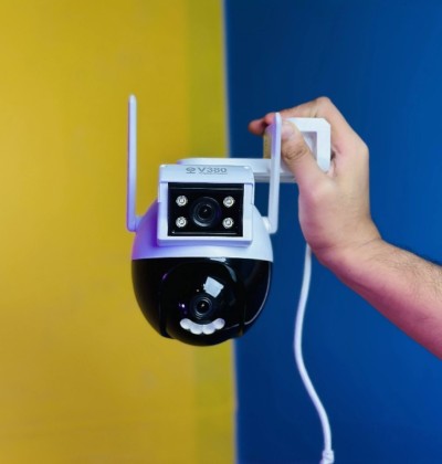 Q2027 V380 Pro WiFi PTZ Camera – Two Way Audio and Night Vision, Motion Detection