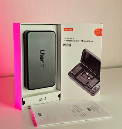 Ulanzi A100 Wireless Lavalier Microphone