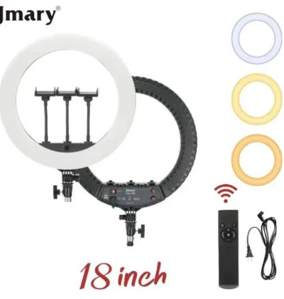 Jmary FM 18R 18-inch Selfie Ring Light