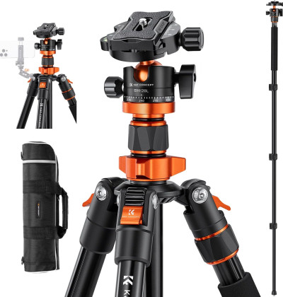 K&F Concept KF09.101V1 Aluminum Ball Head Tripod