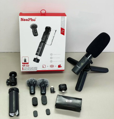 NeePho NP-63 Wireless Lavalier Mircrophone Kit