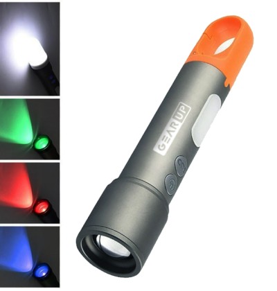 GearUP K57 Multifunctional Rechargeable Torch