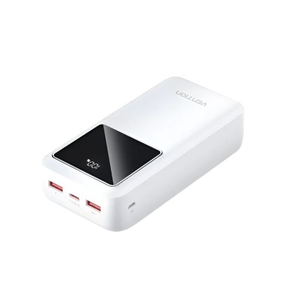 Vention FHMW0 30000mAh 22.5W Fast Charging Power Bank – White