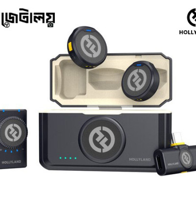 Hollyland LARK M2 Mini Combo 2-Person Wireless Microphone System in Bangladesh