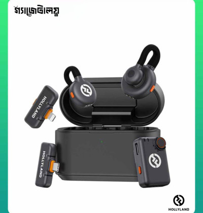 Hollyland LARK M2S Ultimate Combo 2-Person Wireless Microphone System In Bangladesh