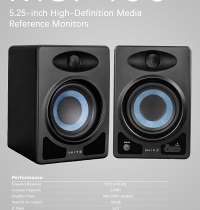 HIVE MSP400 5.25-Inch High-Definition Media Reference Monitors