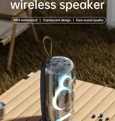 AWEI KA32 Waterproof Bluetooth Speaker Pairing Music Player Subwoofer with Colorful Light